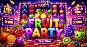 Fruit Party INDRUMMY Cluster Wins and Massive Multipliers Today