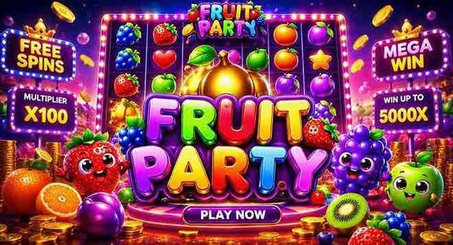 Fruit Party INDRUMMY Cluster Wins and Massive Multipliers Today